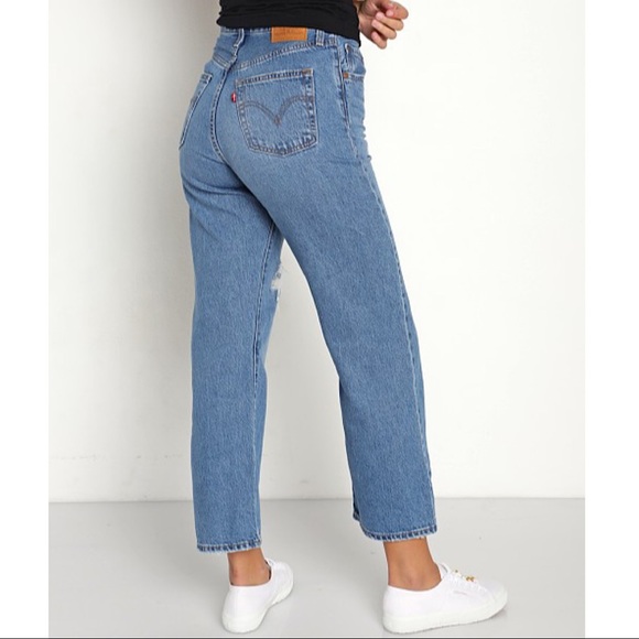 🔥🔥🔥NEW Levi's® Premium RIBCAGE STRAIGHT ANKLE JEANS - Picture 9 of 16